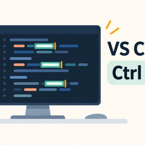 VS Codeで複数の文字を選択して同時編集するイメージ。Ctrl＋D。